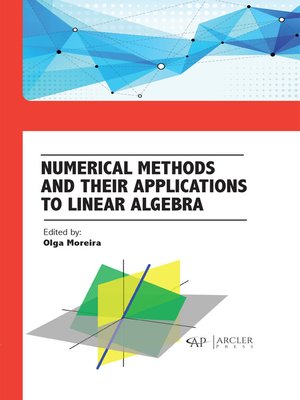cover image of Numerical Methods and their applications to Linear Algebra